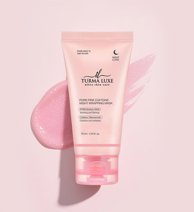 Turma Luxe Wrapping Mask PDRN Caffeine Overnight Peel Off Facial Mask